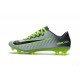 2016 Nike Mercurial Vapor 11 FG Crampons de Football pour Hommes Platine Noir Vert