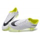 Pas Cher Crampons Nike Hypervenom Phantom FG Blanc Jaune Noir Pack de Réflexion