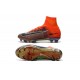 2016 Nouveau Chaussures de Football Mercurial Superfly V FG Nike Mercurial x EA Sports Orange Vert Bleu Noir