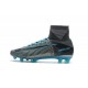 2016 Nouveau Chaussures de Football Mercurial Superfly V FG Gris Bleu Noir