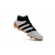 Chaussures de Football Hommes - adidas ACE 16.1 Primeknit FG/AG Noir Blanc Or