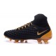 2016 Crampons foot Nike Magista Obra II FG Noir Or