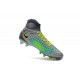 2016 Crampons foot Nike Magista Obra II FG Platine Noir Vert