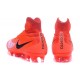 2016 Crampons foot Nike Magista Obra II FG Orange Noir