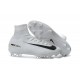 2016 Nouveau Chaussures de Football Mercurial Superfly V FG Blanc Noir