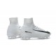 2016 Nouveau Chaussures de Football Mercurial Superfly V FG Blanc Noir