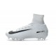 2016 Nouveau Chaussures de Football Mercurial Superfly V FG Blanc Noir
