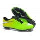 Pas Cher Crampons Nike Hypervenom Phantom FG Vert Jaune Noir