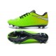 Pas Cher Crampons Nike Hypervenom Phantom FG Vert Jaune Noir