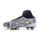 Hommes Nike Magista Obra II FG Chaussures de football Noir Blanc Jaune