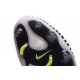 Hommes Nike Magista Obra II FG Chaussures de football Noir Blanc Jaune