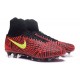 Nouvelles chaussures Nike Magista Obra II FG Football Crampons Noir Rouge Jaune