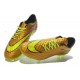 Nouvelle Chaussure Neymar Premium Nike Hypervenom Phantom FG Or Jaune