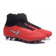 Hommes Nike - Nike Magista Obra II FG Chaussures de football Rouge Noir