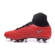 Hommes Nike - Nike Magista Obra II FG Chaussures de football Rouge Noir