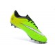 Pas Cher Crampons Nike Hypervenom Phantom FG Vert Jaune Noir