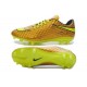 Nouvelle Chaussure Neymar Premium Nike Hypervenom Phantom FG Or Jaune