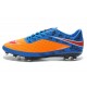 2014/2015 Nike Hypervenom Phantom FG Homme Bleu Orange Pack de Réflexion