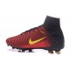 2016 Nouveau Chaussures de Football Mercurial Superfly V FG Barcelona FC Bleu Rouge Jaune Noir