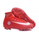 2016 Nouveau Chaussures de Football Mercurial Superfly V FG FC Bayern München Rouge Blanc