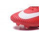 2016 Nouveau Chaussures de Football Mercurial Superfly V FG FC Bayern München Rouge Blanc