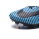 2016 Nouveau Chaussures de Football Mercurial Superfly V FG Manchester City FC Noir Bleu