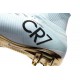 Nouveau Chaussures de Football Mercurial Superfly V FG pour Hommes CR7 Vitórias Blanc Or Noir