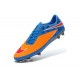 2014/2015 Nike Hypervenom Phantom FG Homme Bleu Orange Pack de Réflexion