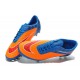 2014/2015 Nike Hypervenom Phantom FG Homme Bleu Orange Pack de Réflexion