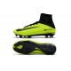 Nouveau Chaussures de Football Mercurial Superfly V FG pour Hommes Volt Noir