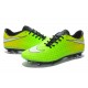 Pas Cher Crampons Nike Hypervenom Phantom FG Vert Jaune Noir