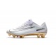 Nouvelles Nike Mercurial Vapor 11 FG Crampons de Football pour Hommes CR7 Vitórias Blanc Or Noir