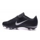 Nouvelles Nike Mercurial Vapor 11 FG Crampons de Football pour Hommes Noir Blanc