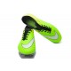 Pas Cher Crampons Nike Hypervenom Phantom FG Vert Jaune Noir