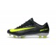Nouvelles Nike Mercurial Vapor 11 FG Crampons de Football pour Hommes CR7 Algue Volt Hasta Blanc
