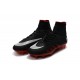 Hommes Nike HyperVenom Phantom II FG Chaussures de football Pas Cher - Jordan Noir Rouge Blanc