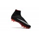 Hommes Nike HyperVenom Phantom II FG Chaussures de football Pas Cher - Jordan Noir Rouge Blanc