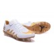 Nike HyperVenom Phinish II Chaussures De Football Jordan Blanc Or