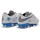 Coupe du monde 2014 Crampons Nike Hypervenom Phantom FG Blanc Bleu Pack de Réflexion