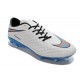 Coupe du monde 2014 Crampons Nike Hypervenom Phantom FG Blanc Bleu Pack de Réflexion