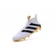 Nouveau Adidas Ace16+ Purecontrol FG/AG Chaussures de Football Blanc Or Noir