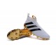 Nouveau Adidas Ace16+ Purecontrol FG/AG Chaussures de Football Blanc Or Noir