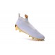 Nouveau Adidas Ace16+ Purecontrol FG/AG Chaussures de Football Blanc Or Noir