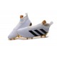 Nouveau Adidas Ace16+ Purecontrol FG/AG Chaussures de Football Blanc Or Noir