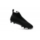 Nouveau Adidas Ace16+ Purecontrol FG/AG Chaussures de Football Noir Blanc