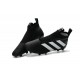 Nouveau Adidas Ace16+ Purecontrol FG/AG Chaussures de Football Noir Blanc