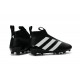 Nouveau Adidas Ace16+ Purecontrol FG/AG Chaussures de Football Noir Blanc