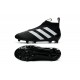 Nouveau Adidas Ace16+ Purecontrol FG/AG Chaussures de Football Noir Blanc