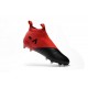 Nouveau Adidas Ace17+ Purecontrol FG/AG Chaussures de Football Blanc Rouge Noir