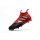Nouveau Adidas Ace17+ Purecontrol FG/AG Chaussures de Football Blanc Rouge Noir